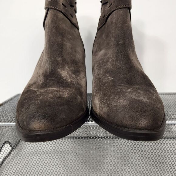 Naturalizer Suede Women's Fenya Booties Ankle Boot Size 9.5 Like New - Picture 7 of 10